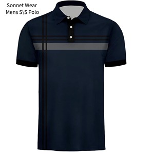 Camisetas Polo casuales de manga corta con estampado - Product Image 1