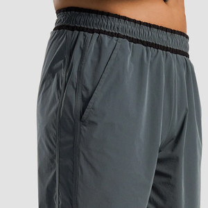 Nuevos pantalones cortos deportivos para hombre de cintura media, ligeros, de secado rápido, para correr, servicio OEM, pantalones cortos deportivos con cordón para hombre en grandes cantidades. - Product Image 6