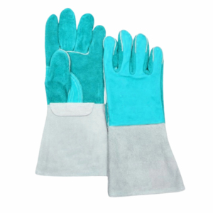 Gants de travail pour soudeurs en cuir de vachette de qualité supérieure, protection des mains, anti-coupure, pour soudage TIG, prix compétitif - Product Image 4