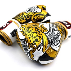 Gants de boxe professionnels légers en cuir avec fermeture auto-agrippante pour sangle de poignet, personnalisables, pour boxe et arts martiaux - Product Image 3
