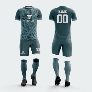 Servicio OEM, Uniformes de Fútbol, Camisetas de Fútbol con Logotipo Personalizado, Ropa Deportiva de Equipo, Impresión por Transferencia de Calor, Manga Corta, Secado Rápido - Product Image 3
