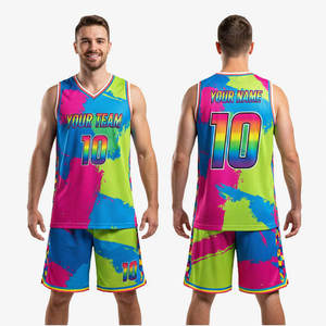 Vêtements de sport haut de gamme pour équipes de basketball en gros – Maillots respirants à séchage rapide avec logo personnalisé – Dernier design par sublimation - Product Image 1