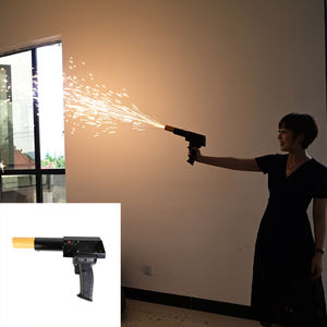 Mesin kembang api Pyro dingin genggam pengantin wanita DJ tahap penyala air mancur mesin kembang api untuk pesta pernikahan penembak pirotechnic - Product Image 6