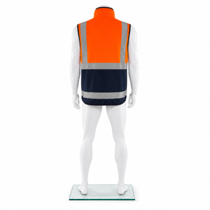 Pantalon de travail réfléchissant haute visibilité pour électricien, avec impression en relief, poche suspendue pour clé, en polyester résistant à l'usure - Product Image 3