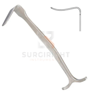 Retractor de Rodilla Smillie 19mm x 32mm, Instrumento Quirúrgico Ortopédico para Retracción de Menisco, Acero Inoxidable, por SurgiRight - Product Image 5