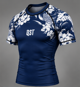 Camiseta Deportiva de Compresión para Hombre, Manga Corta, Protección contra Rozaduras, Secado Rápido, Transpirable, para MMA, Gimnasio y Entrenamiento - Product Image 2