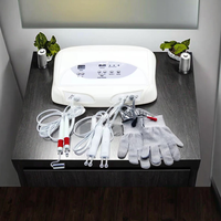 Appareil de lifting facial à microcourant 3 en 1 avec gants magiques, rajeunissement bio de la peau, anti-rides, appareil de beauté