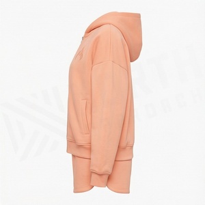 Ensemble 2 pièces en polaire pour femmes, short à capuche, couleur unie, coupe ample, vêtements de sport décontractés, longueur au-dessus du genou avec poche, printemps-été - Product Image 3