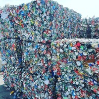 Matériau en vrac de canettes en aluminium à faible contamination, 99 % de teneur en Al, origine France, pour le recyclage, la fabrication et le traitement des métaux