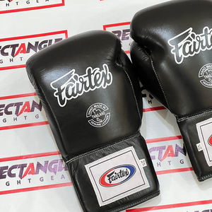 Gants de boxe Fairtex personnalisés, logo sur mesure, gants de Muay Thai Fairtex à lacets, gants Fairtex ODM - Product Image 3