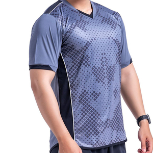 Camisetas de Bádminton y Tenis de Mesa Personalizadas de Verano, Transpirables, de Secado Rápido, de Malla de Poliéster, al por Mayor - Product Image 5