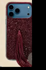 เคสโทรศัพท์ลายสายรุ้งประดับลูกปัด  ฝาครอบหลากสีสันสำหรับโทรศัพท์แฟชั่น - Product Image 1