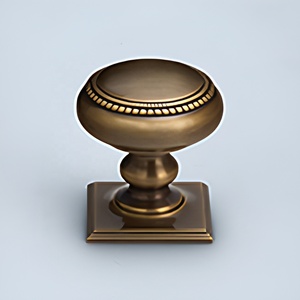 Bouton de meuble élégant en laiton, poignée de tiroir en nickel satiné poli pour la maison, la cuisine, les commodes et le bureau - Product Image 5