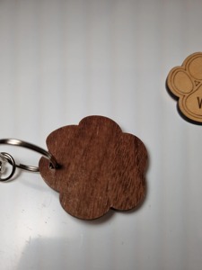 Flat Surface Wooden <b>Key</b> <b>Chains</b> Modern Style Wooden <b>Key</b> <b>Chains</b> Solid Color Wooden <b>Key</b> <b>Chains</b> Custom Factory Wholesale Item Wooden - Product Image 6