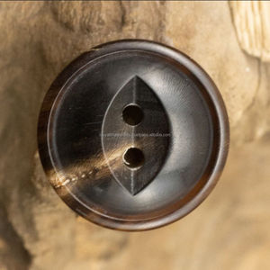 Handmade Buffalo Gawa Horn <b>Button</b> by Tayyab Handicraft Polished Agate Craft from India - Product Image 6
