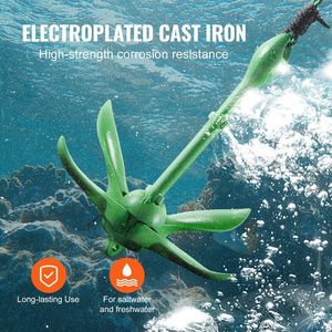 Piccola Ancora Pieghevole con Moschettone per Kayak, Canoe e Altre Piccole Imbarcazioni - Product Image 3