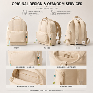 Sac à dos de voyage léger personnalisé pour ordinateur portable 10L 14 pouces, déperlant, décontracté, fabricant OEM ODM - Product Image 6