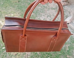 Leather Waterproof Casual Zipper Foldable Lightweight Eco-Friendly Large Capacity <b>20L</b> Unisex Travel <b>Bags</b> - Product Image 4