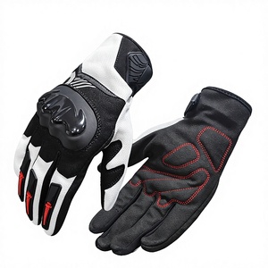 Gants de moto pour hommes et femmes, gants de course en plein air, en polyester, résistants à l'usure, gants de sécurité pour la conduite sur route, imperméables, pour le cyclisme - Product Image 5