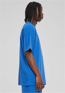 Men's Casual 100% Cotton French Terry Oversized Boxy T-shirts Customized Logo 3d Puff Printing <b>Drop</b> Shoulder Men's shirts - Product Image 3