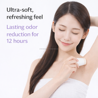 Déodorant corporel solide personnalisé à la senteur florale K-Beauty, booster de peau, marque privée