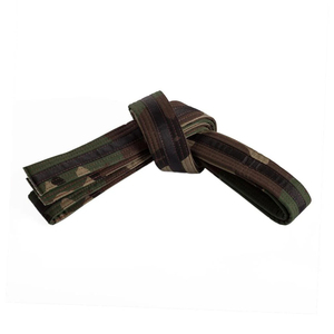 Ceintures d'arts martiaux personnalisées en coton, colorées, pour le karaté, le taekwondo, le judo, le jiu-jitsu, ceintures de rangement BJJ, accessoires d'entraînement de haute qualité - Product Image 5