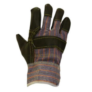 Gants de sécurité en cuir de vachette blanc personnalisés de haute qualité pour le travail, protection MIG TIG, usage général - Product Image 4