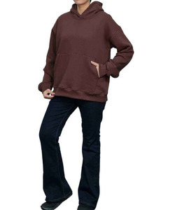 Sudadera con Capucha Extra Grande de Algodón Premium, Sudadera Personalizada al por Mayor, Fabricante de Ropa Urbana OEM, Pedidos al por Mayor - Product Image 2