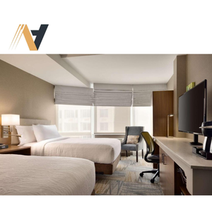 Luxury Hospitality Furniture Solution -MDF Furniture Hilton Garden Inn Bedroom Casegoods - Factory Price For Hotel Projects - Product Image 3