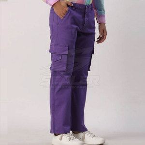Pantalones Cargo Casuales Ligeros de Primera Calidad para Hombre, Ecológicos, Transpirables, con Presillas para Cinturón, Cintura Media, Bolsillos Laterales Funcionales - Product Image 4