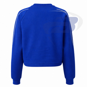 Zeta phi Beta zpb sorority เสื้อสเวตเชิ้ตสีขาวแบบครอปสำหรับเสื้อสเวตเตอร์สีขาวปักลาย - Product Image 3