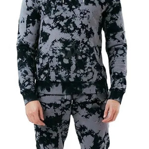 Conjunto de Sudadera con Capucha y Pantalones Deportivos para Hombre, Lavado Ácido, Algodón Premium, Estilo Urbano, Personalizable - Product Image 5