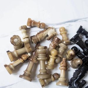 ILAHI's Eco-Friendly Rustic Polished Rectangle <b>Chess</b> <b>Board</b> Game 100% Handmade Pure Wood Animal/Love Style Customized Size <b>Chess</b> - Product Image 1