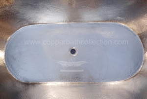 Royal Classic Modern Independiente Oval Clawfoot Baño Cobre Martillado Níquel Antiguo Latón Escurridor Hotel Baño Remojo - Product Image 5