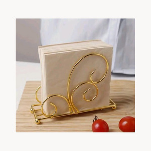 Nouveauté : Porte-serviettes en métal élégant, personnalisé, écologique, design unique, pour la maison et les restaurants, support de serviettes de table moderne - Product Image 5