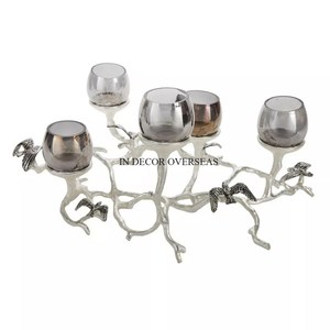 Porte-bougie en laiton en forme de cactus, décoration d'intérieur, support en métal durable, centre de table, accessoires décoratifs à prix impressionnant - Product Image 5