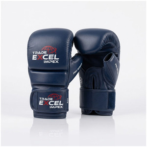 Gants de boxe d'entraînement toutes saisons Trade Excel Impex Pro Series en cuir de vachette marron 10oz, confortables, écologiques et durables - Product Image 2