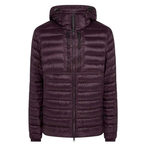 Veste matelassée noire surdimensionnée pour homme, manteau d'hiver épais, streetwear, fournisseur de vêtements à marque privée - Product Image 2