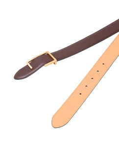 Cinturón de Vestir para Hombre de Cuero Genuino con Hebilla de Aleación, Diseño Elegante, Nuevo, OEM, Ancho de 1.5 Pulgadas, 30-48 Pulgadas, Logotipo Personalizado, Alta Calidad - Product Image 3