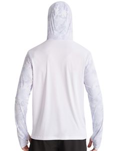 เสื้อฮู้ดดี้ตกปลาแบบยูนิเซ็กซ์ UPF 50 ป้องกันแสงแดด แขนยาว ผ้าโพลีเอสเตอร์ ระบายอากาศได้ดี เหมาะสำหรับกิจกรรมกลางแจ้ง Lexon - Product Image 2