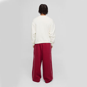 Pantalones Holgados para Hombre, con Logotipo Personalizado, Corte Recto, Pantalones Deportivos de Poliéster, Pierna Ancha, Estilo Hip Hop Urbano - Product Image 3