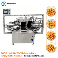 Ligne de production de gaufres, machine à gaufres