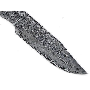 Cuchillo Burraq Personalizado Hecho a Mano con Hoja de Acero de Damasco, Diseño de Gota de Lluvia, Multifuncional, Regalo Perfecto para Uso en Exteriores - Product Image 3