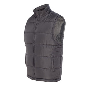 Custom <b>Mens</b> Lightweight Puffer Vest Durable Hooded Neck Sleeveless Quilted <b>Jacket</b> Drawstring Closure for Outdoor Casual - Product Image 4