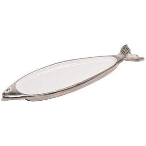 Plateau de service élégant en métal avec revêtement émaillé durable, idéal pour un usage quotidien et les occasions spéciales à la maison - Product Image 2