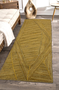 Tapis tressé artisanal 100% jute biologique, écologique, style bohème, motif géométrique, commande en gros, fournisseur OEM, vente en gros - Product Image 4