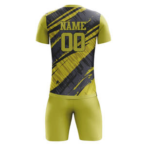 Uniforme de Fútbol Personalizado para Entrenamiento, Conjuntos de Fútbol para Adultos, Ropa de Fútbol, Kit Completo para Equipo, 100% Poliéster Transpirable - Product Image 2