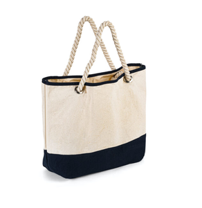 Sac fourre-tout en toile avec poignées en corde de coton pour les courses, la plage, les voyages, le shopping, l'usage quotidien, décontracté, pour hommes et femmes - Product Image 3