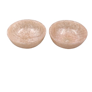 Bol en résine fait main, design tendance, idéal pour la décoration de tables lors de mariages et événements – design haut de gamme - Product Image 1