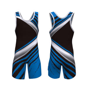 Singlet de Lucha Unisex Verde Súper Suave con Estampado por Sublimación, Ropa Deportiva para Adultos, Spandex Teñido Liso de 180g - Product Image 6